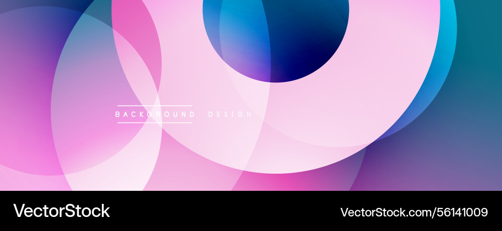 Abstract colorful circles overlap creating Abstract colorful circles overlap creating vector image