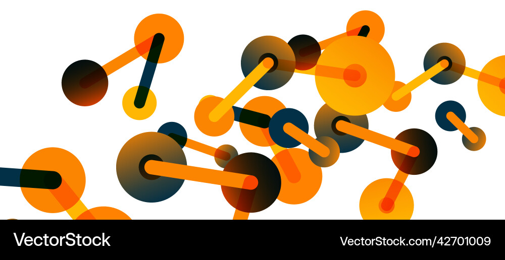 Network concept abstract background dots Network concept abstract background dots vector image