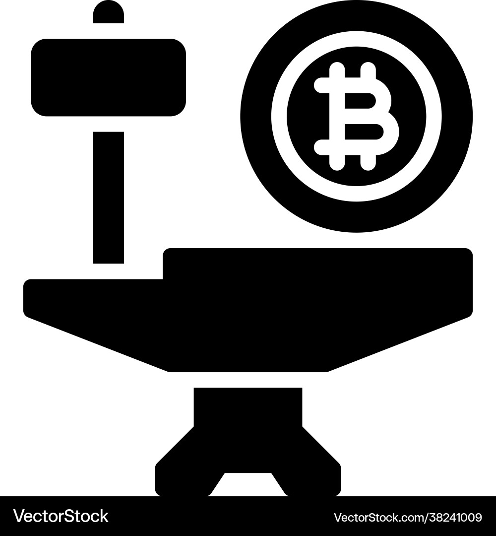 Proof of Stake Cryptocurrency Icon – Royalty-Free Vector | VectorStock