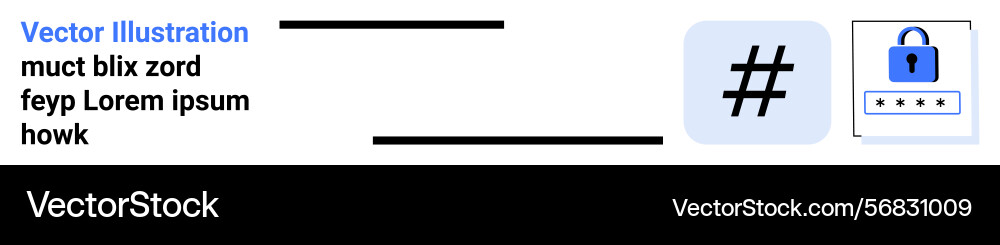 Sicheres Passwort-Management-Display mit Schloss-Symbol Sicheres Passwort-Management-Display mit Schloss-Symbol vektorbild