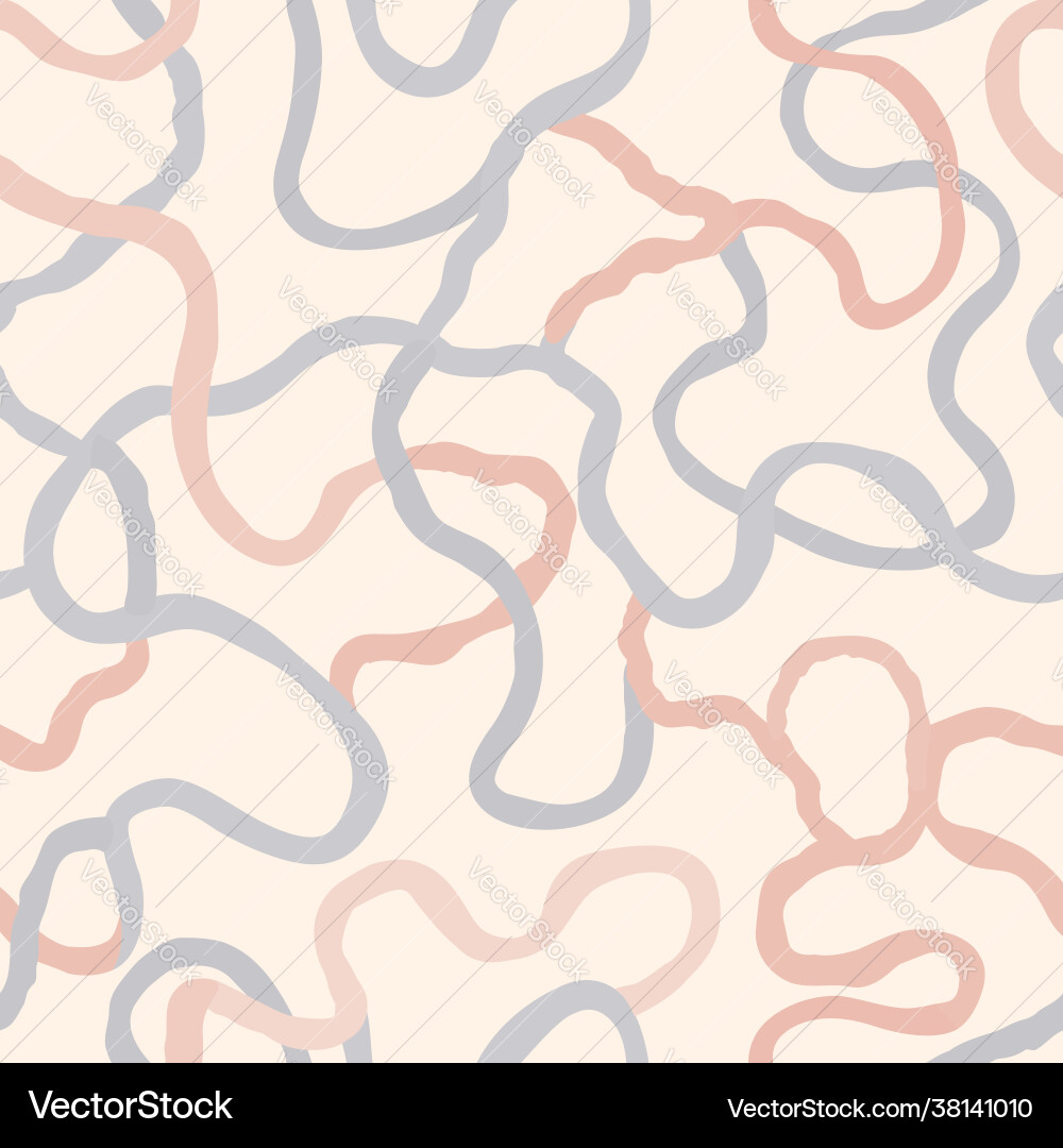 Abstract seamless pattern with swirl lines Abstract seamless pattern with swirl lines vector image