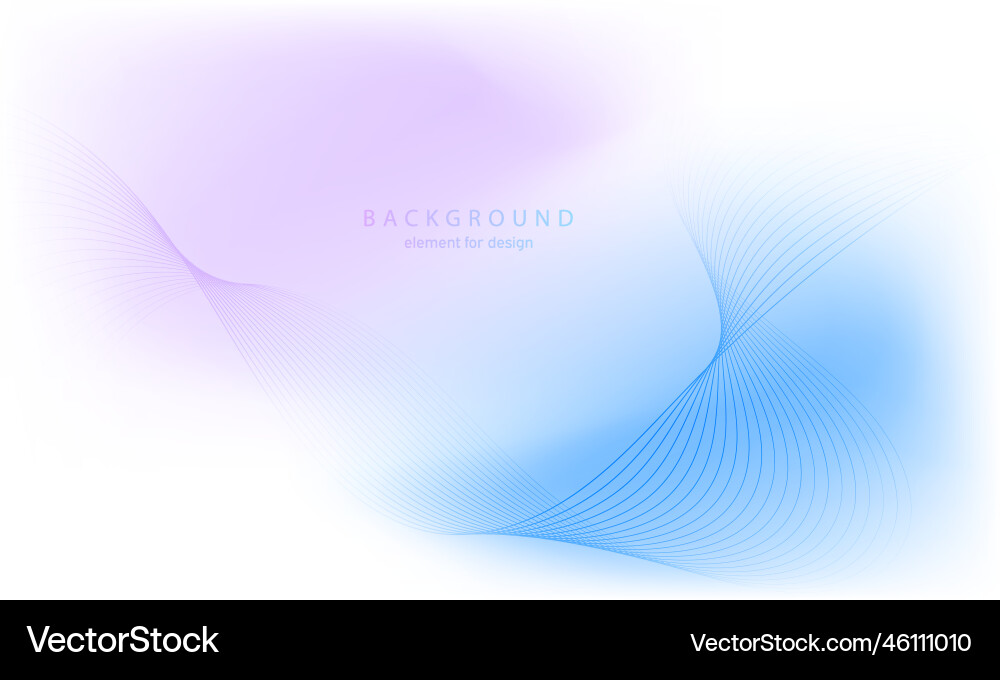 Abstraktes Gradienten Hintergrundwellenelement Abstraktes Gradienten Hintergrundwellenelement vektorbild