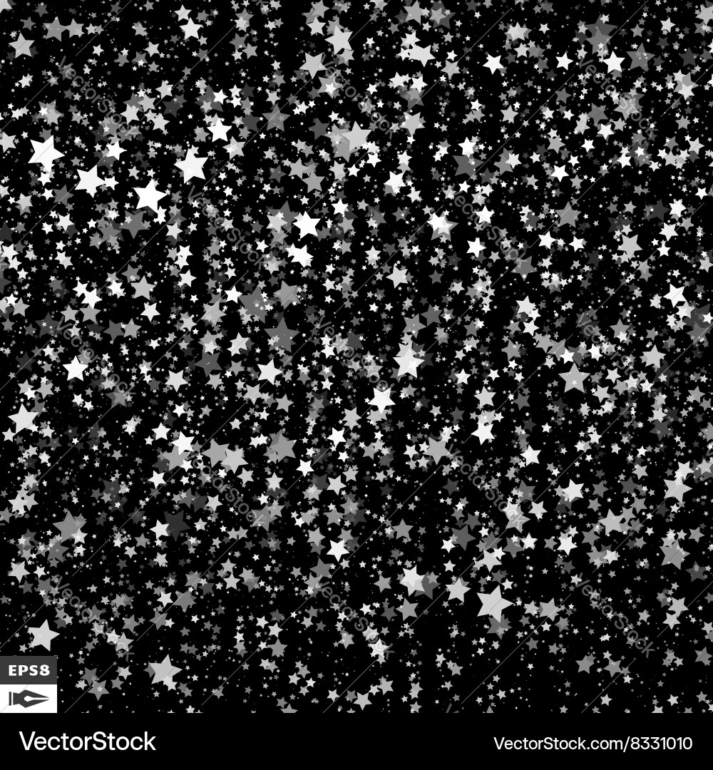 Celestial Starscape Background vector image