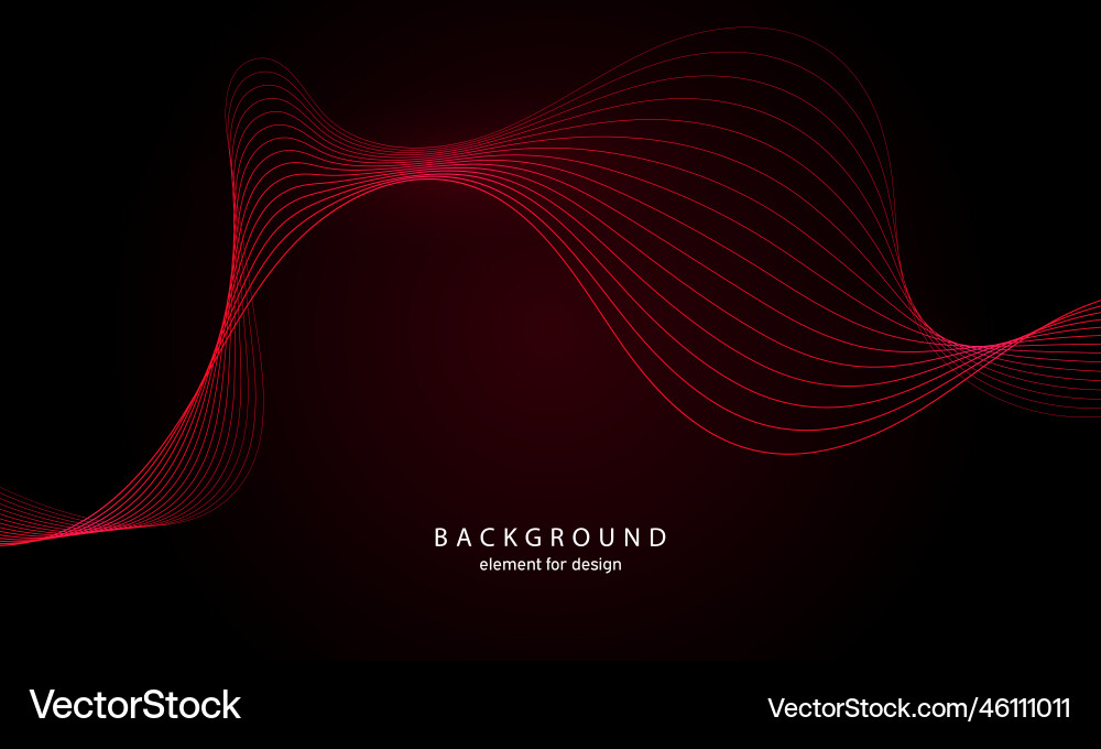 Abstract background wave element for design Abstract background wave element for design vector image