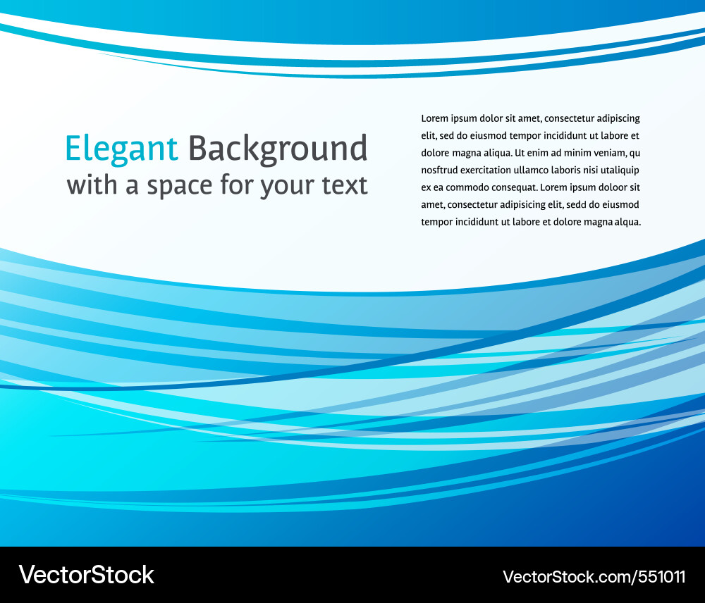 Dynamic Wave Background vector image