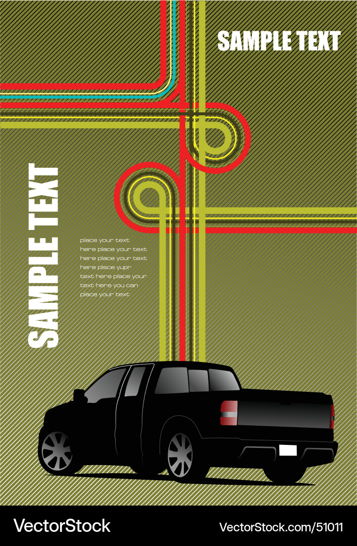 Speedway Patterns Vector Image