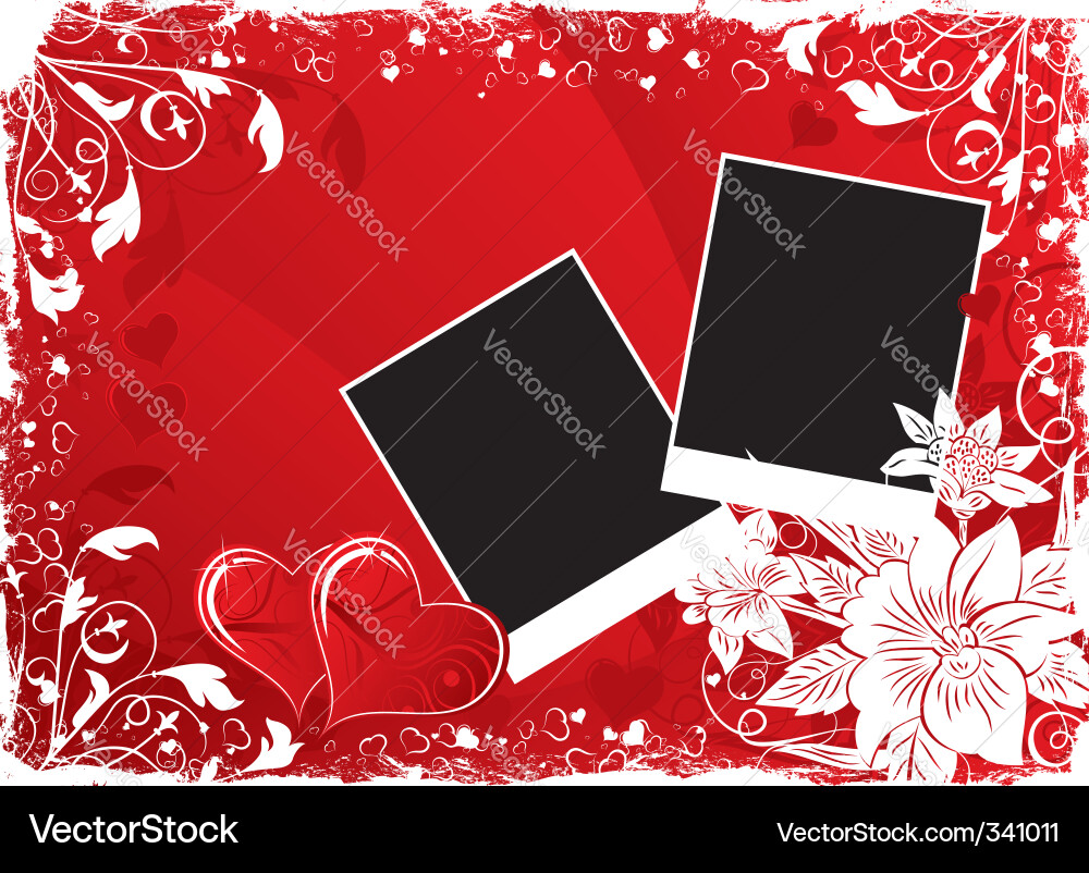 Valentinstag Hintergrund Vektorbild