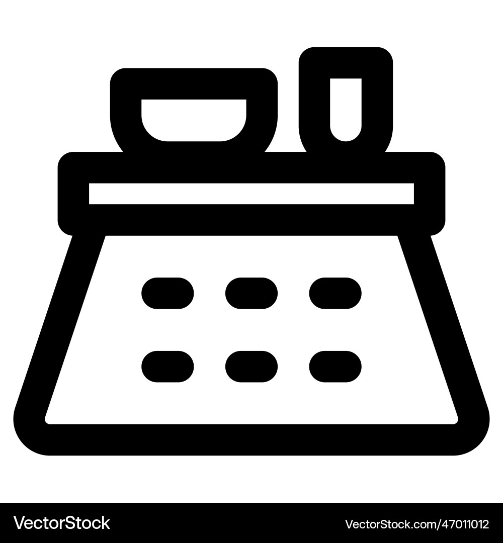 Kotatsu table with an underneath built-in heater vector image