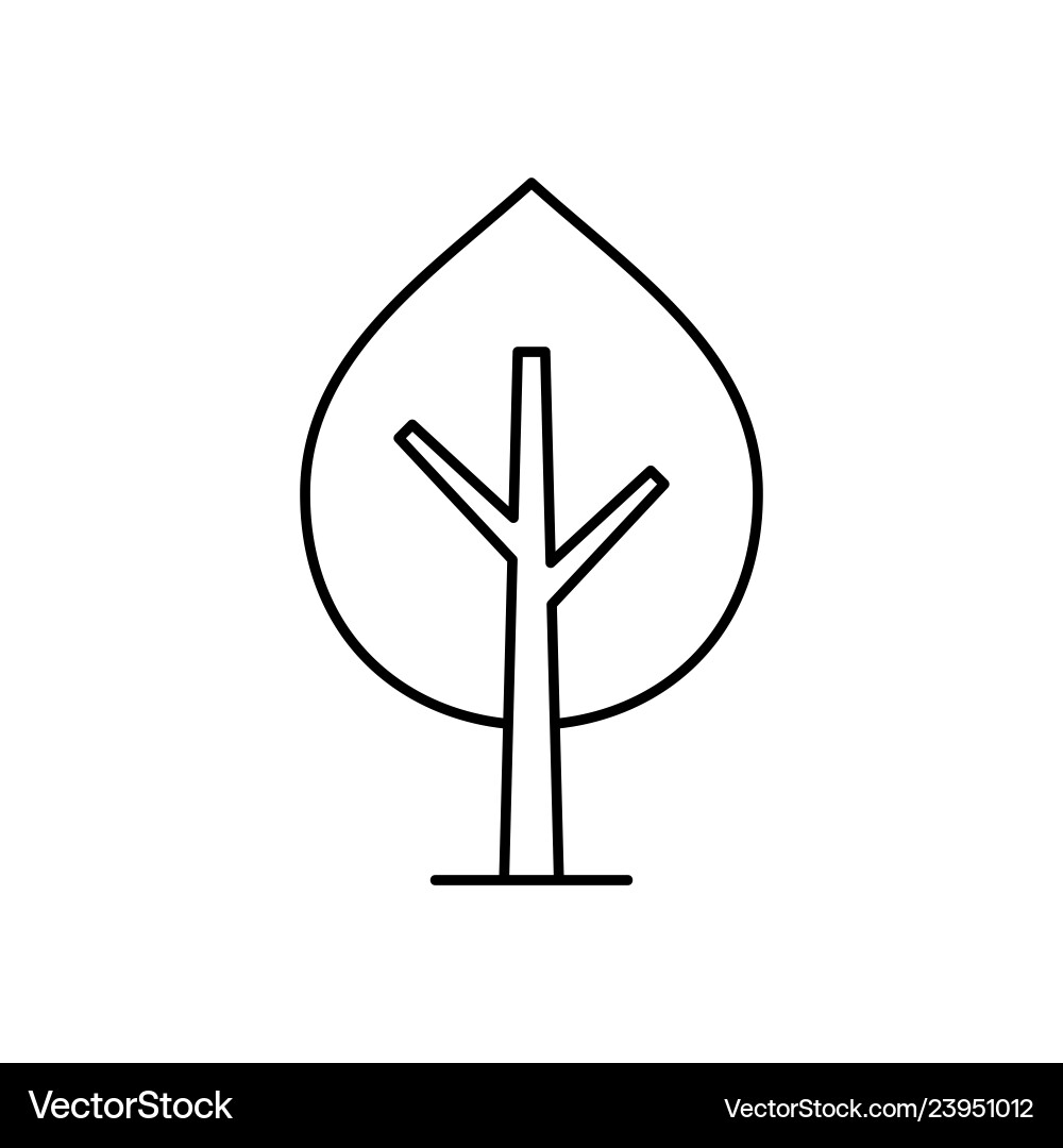 Tree icon Vector Image