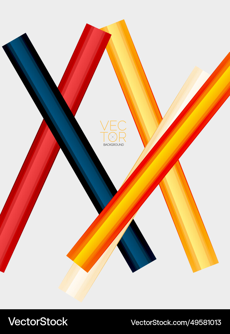 Abstract color straight lines background Abstract color straight lines background vector image