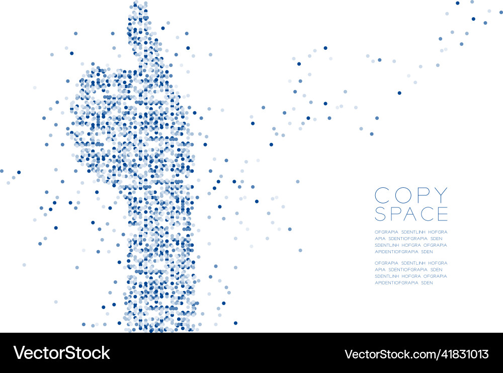Abstract geometric circle dot molecule particle Abstract geometric circle dot molecule particle vector image