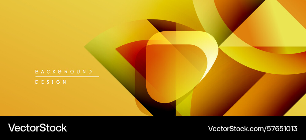 Abstract geometric shapes overlap creating Abstract geometric shapes overlap creating vector image
