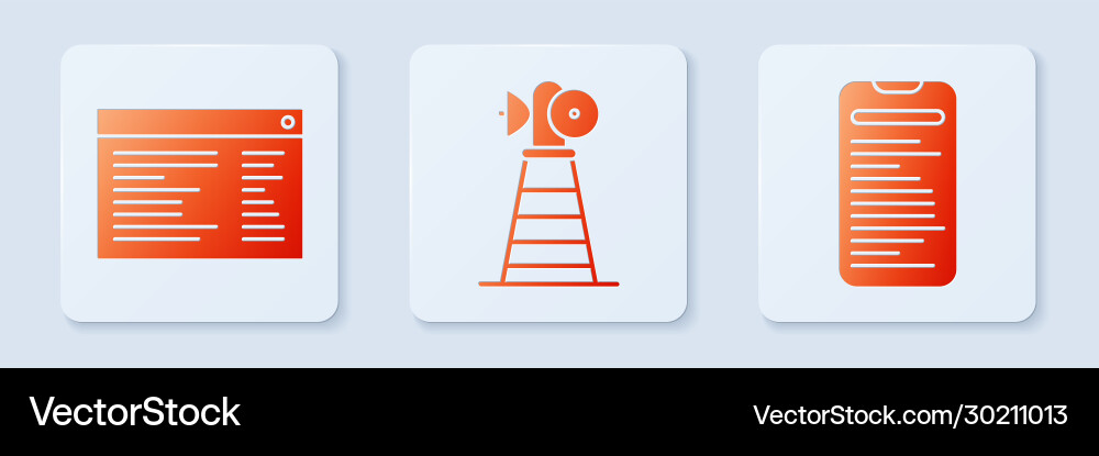 Antennensoftware Web-Entwickler Programmierung Vektorbild
