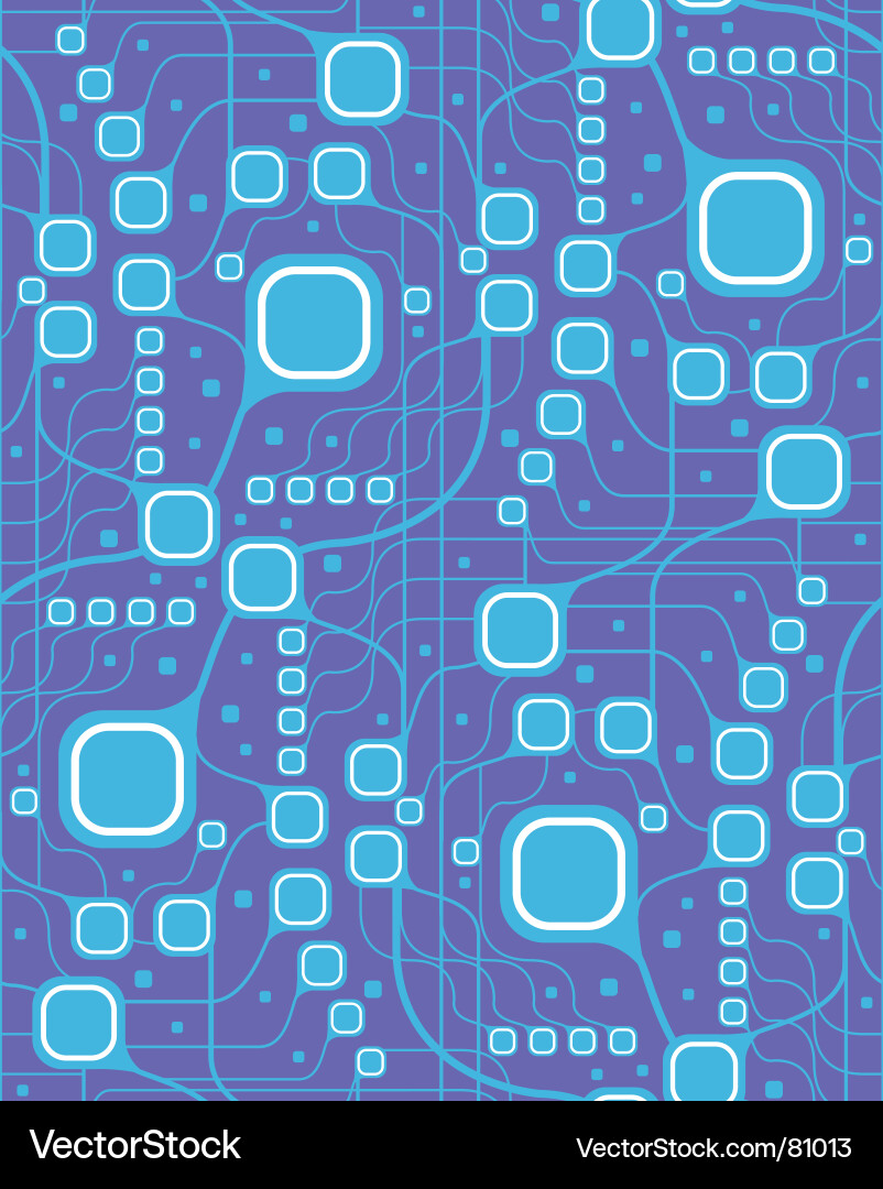 Electronic Circuit Pattern vector image