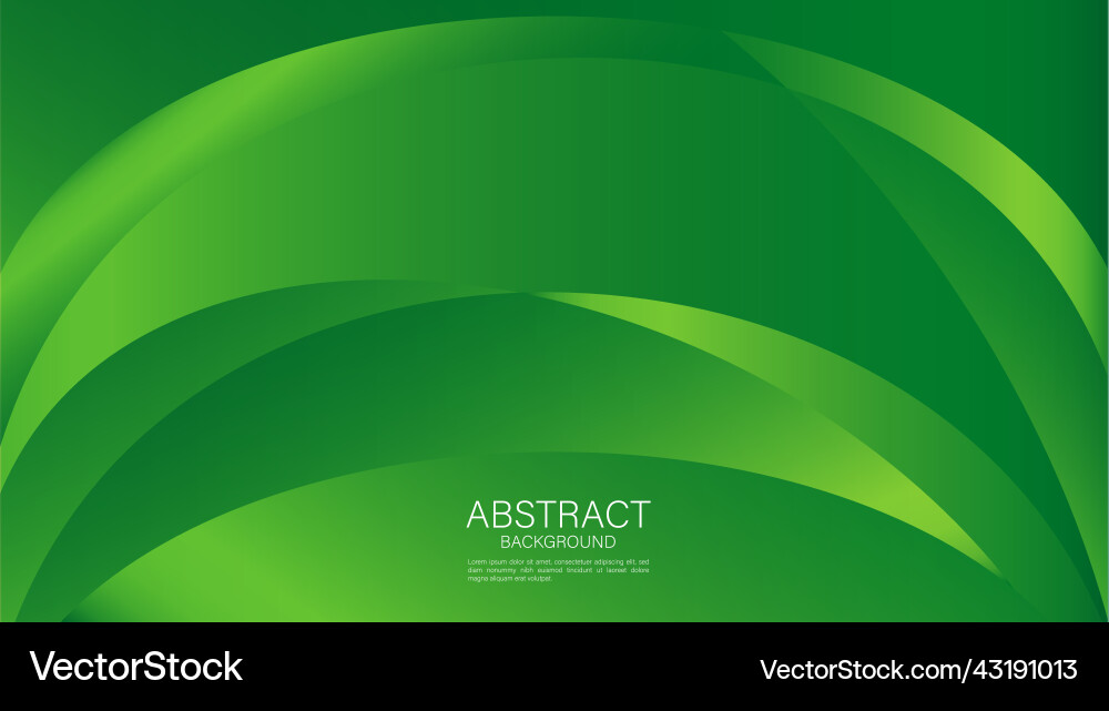 Green wave abstract background pattern Green wave abstract background pattern vector image