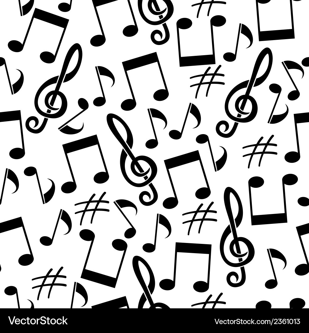 Note patern2 vector image