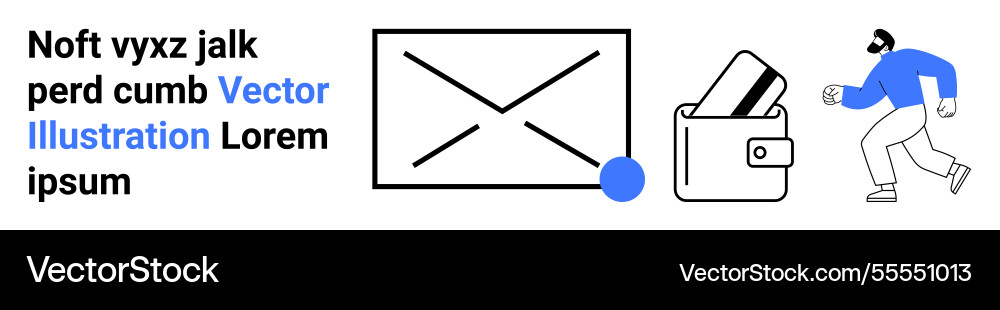 Online payment notifications and secure digital Online payment notifications and secure digital vector image
