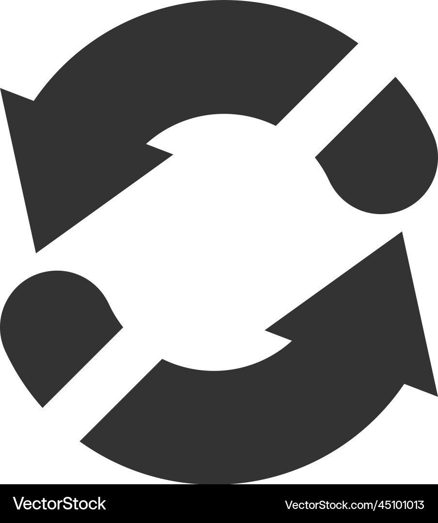 Refresh arrow icon Vector Image