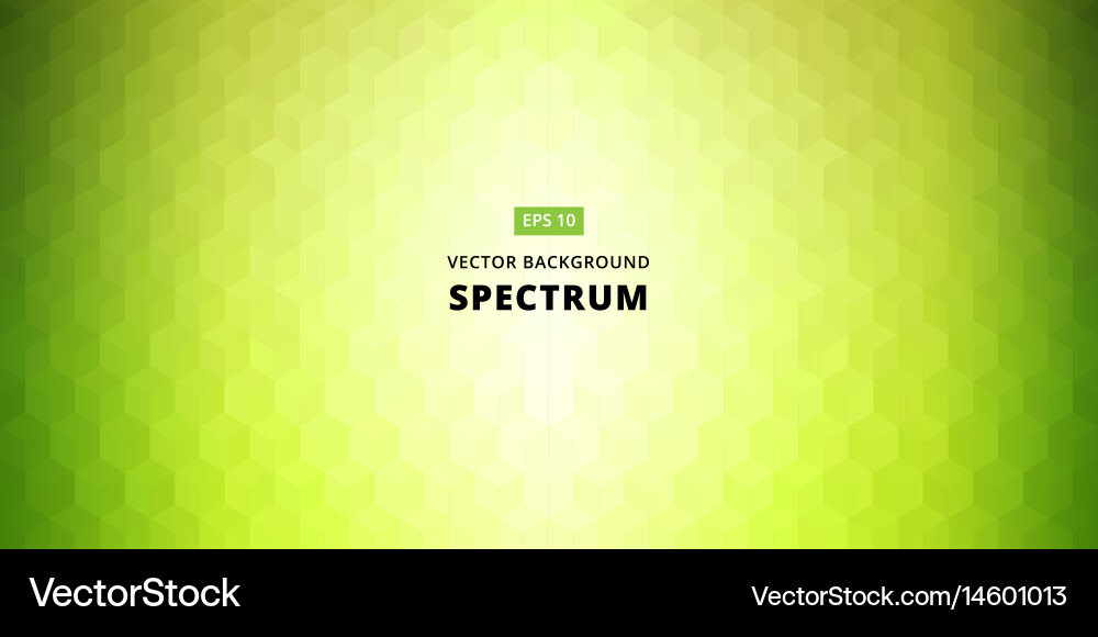 Spectrum geometric background made of triangles vector image