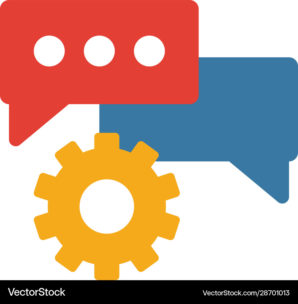 Technical support icon simple element from web Technical support icon simple element from web vector image