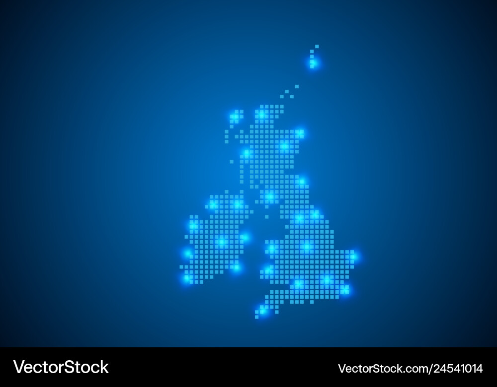 Abstract blue background with map internet line Abstract blue background with map internet line vector image