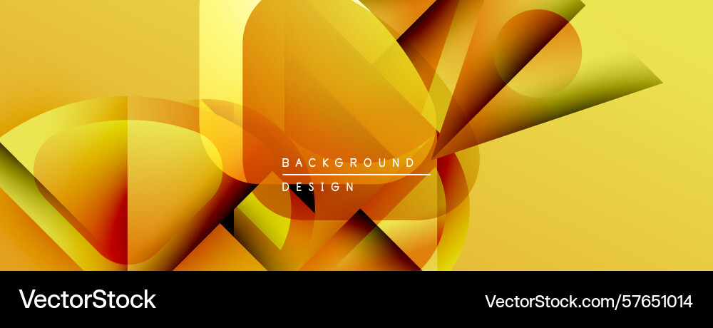 Abstract geometric shapes overlap creating Abstract geometric shapes overlap creating Vector Image
