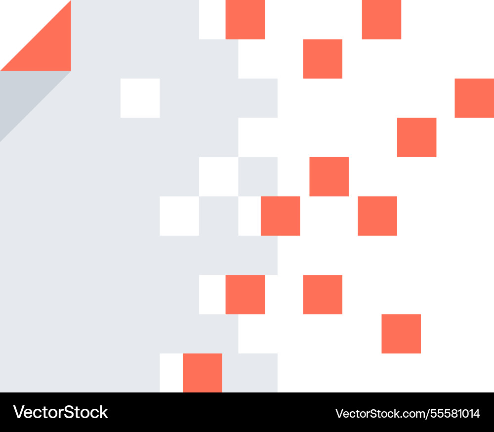 Data encryption flat web icon concept Data encryption flat web icon concept vector image