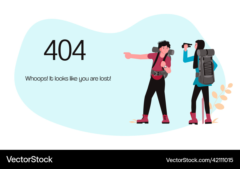 404 error not found web page 404 error not found web page vector image