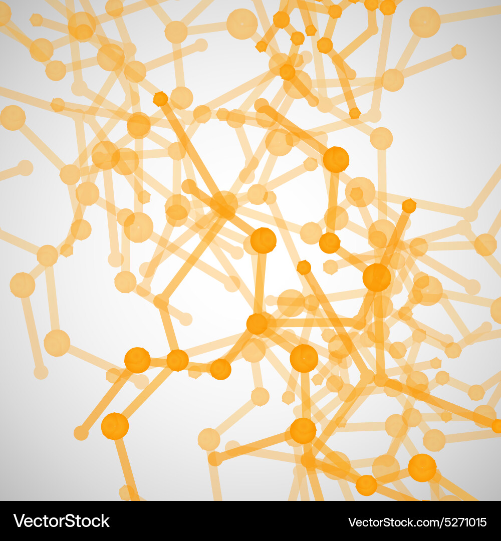 Abstract network on a light background vector image