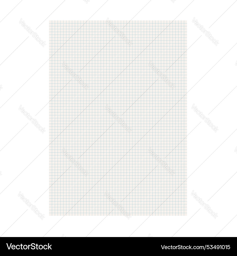 Paper page in flat style sheet with lines Paper page in flat style sheet with lines Vector Image