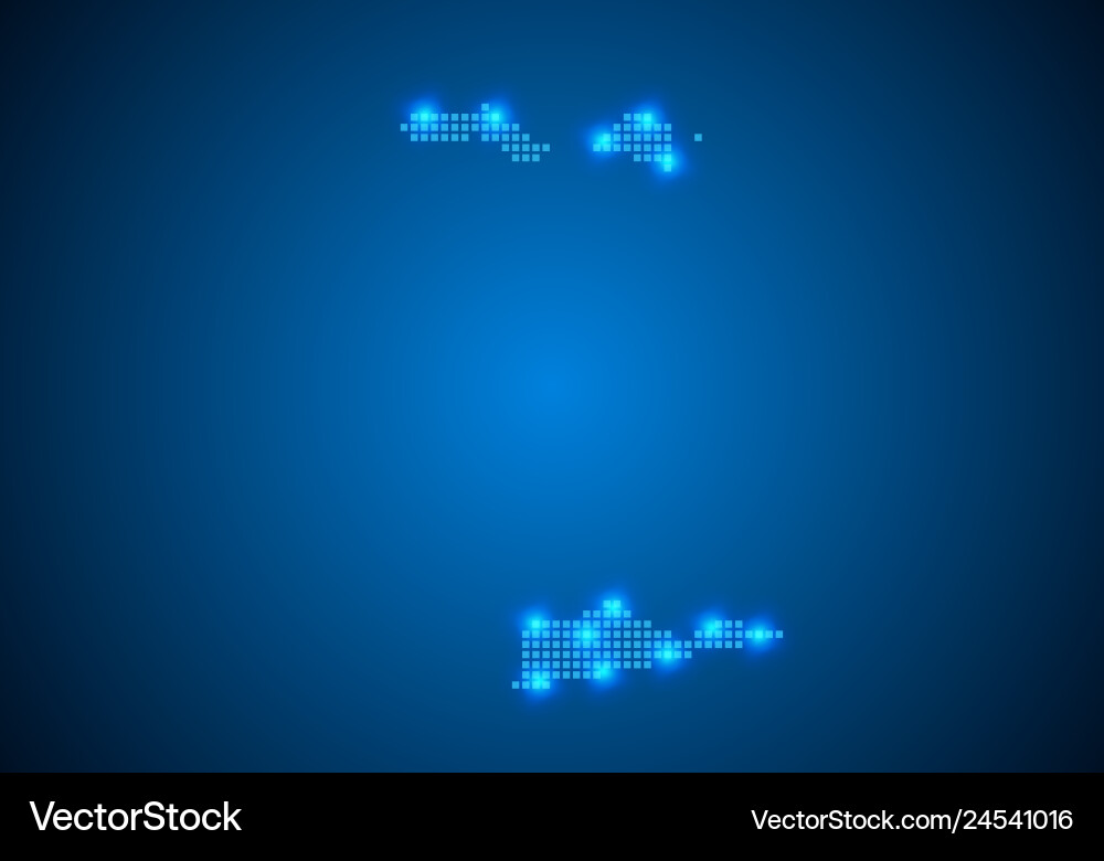 Abstract blue background with map internet line Abstract blue background with map internet line vector image