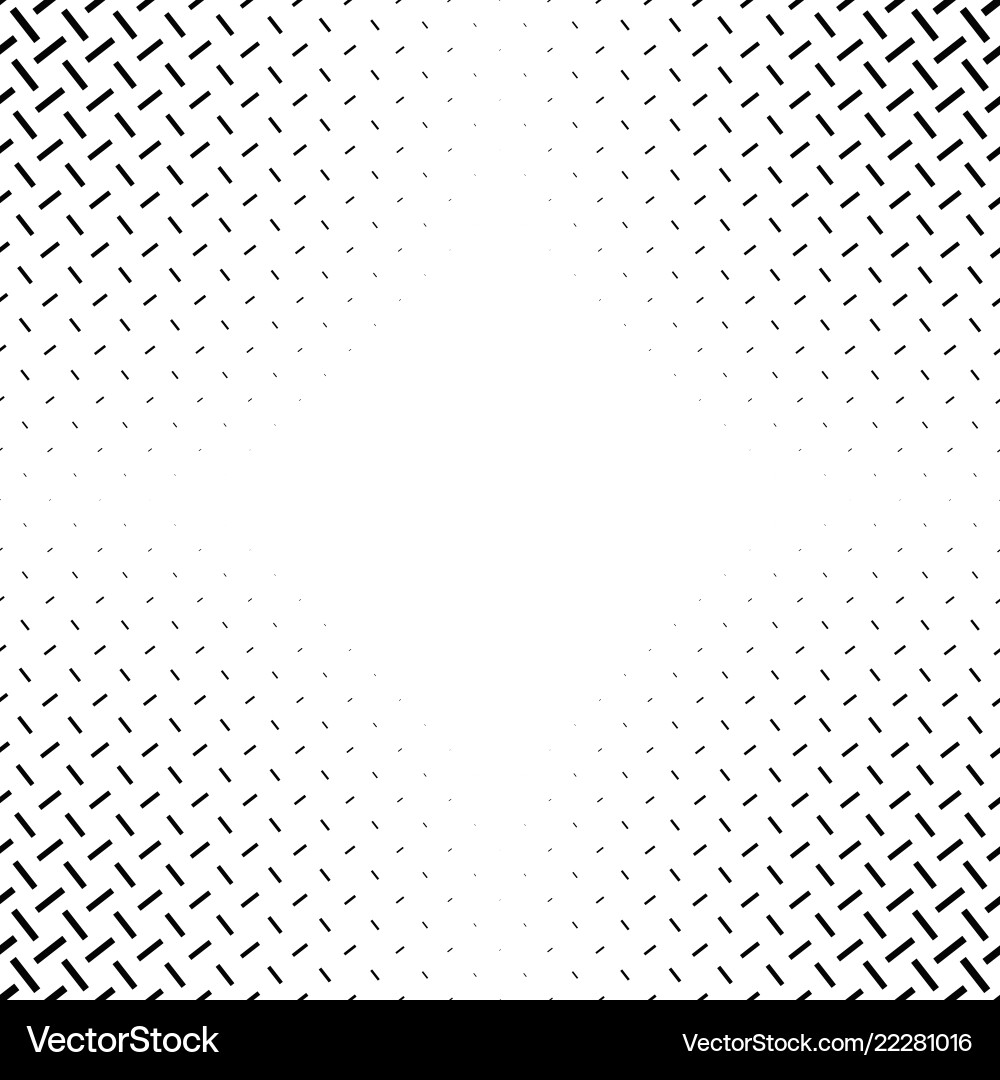 Geometric abstract halftone stripe pattern Vector Image