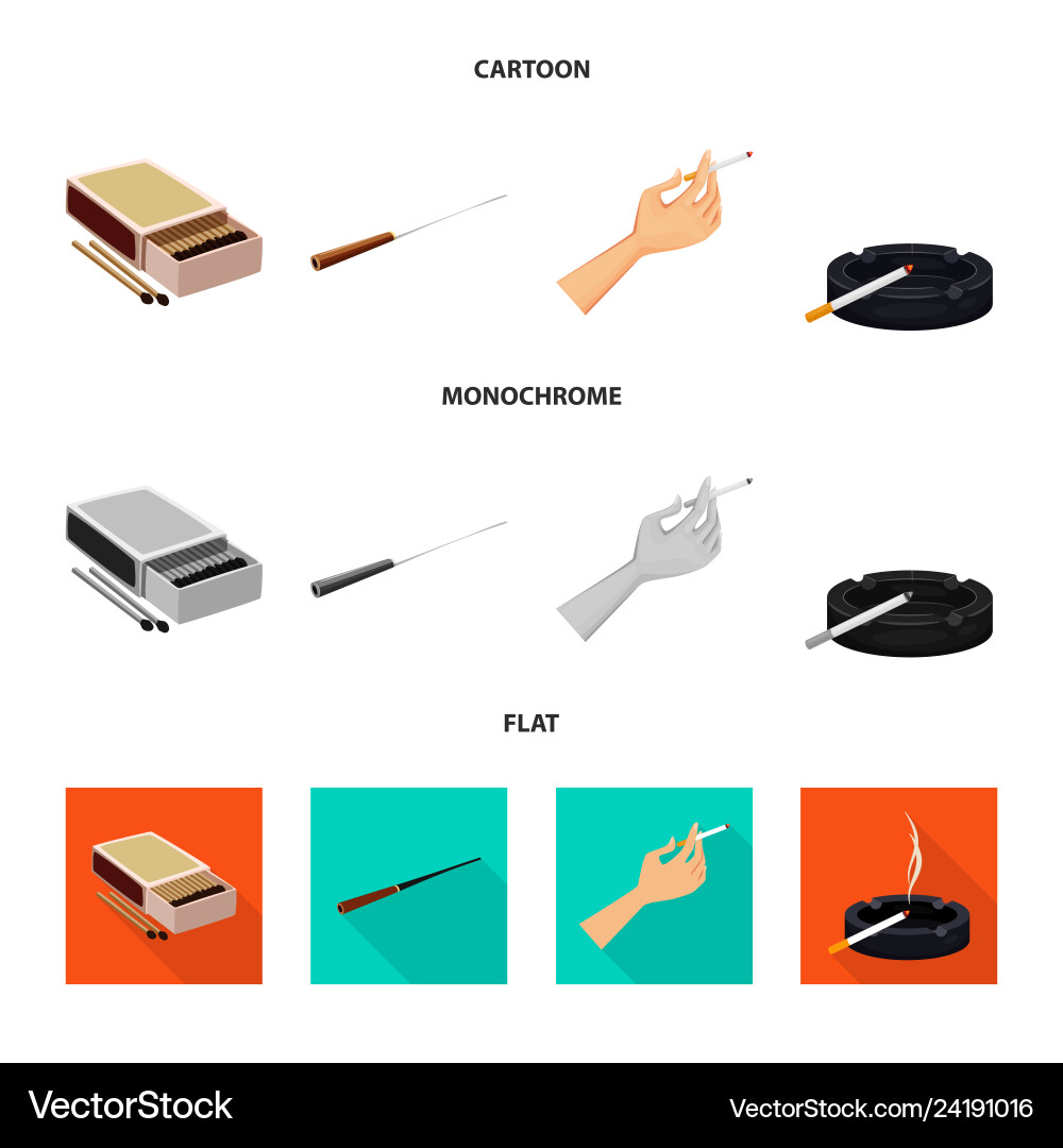 Isolated object of refuse and stop logo set Isolated object of refuse and stop logo set vector image
