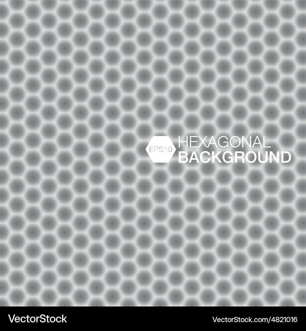 Simple colorful background consisting of hexagons vector image