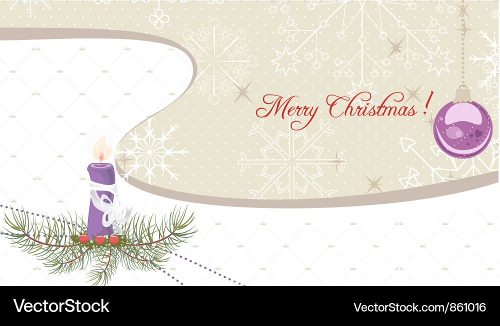 Winter background Vector Image