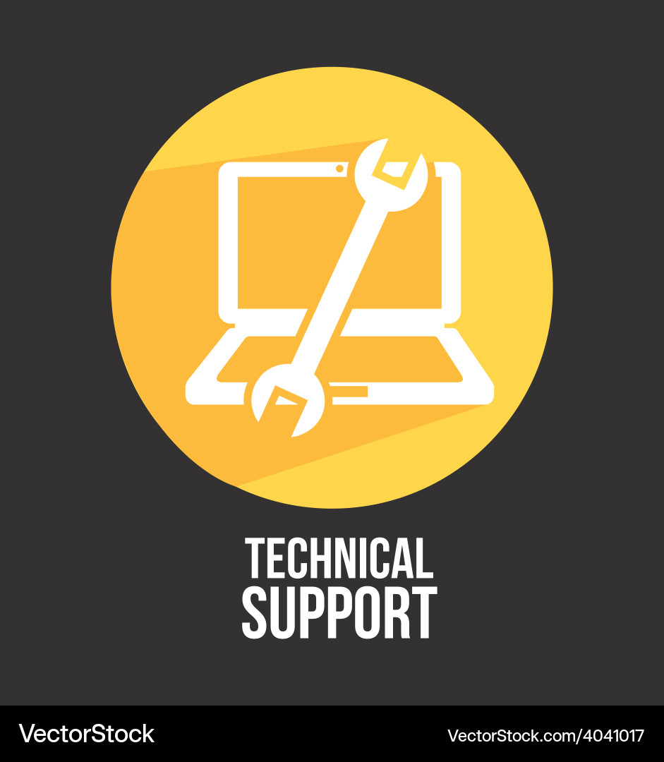 Computer support Vector Image