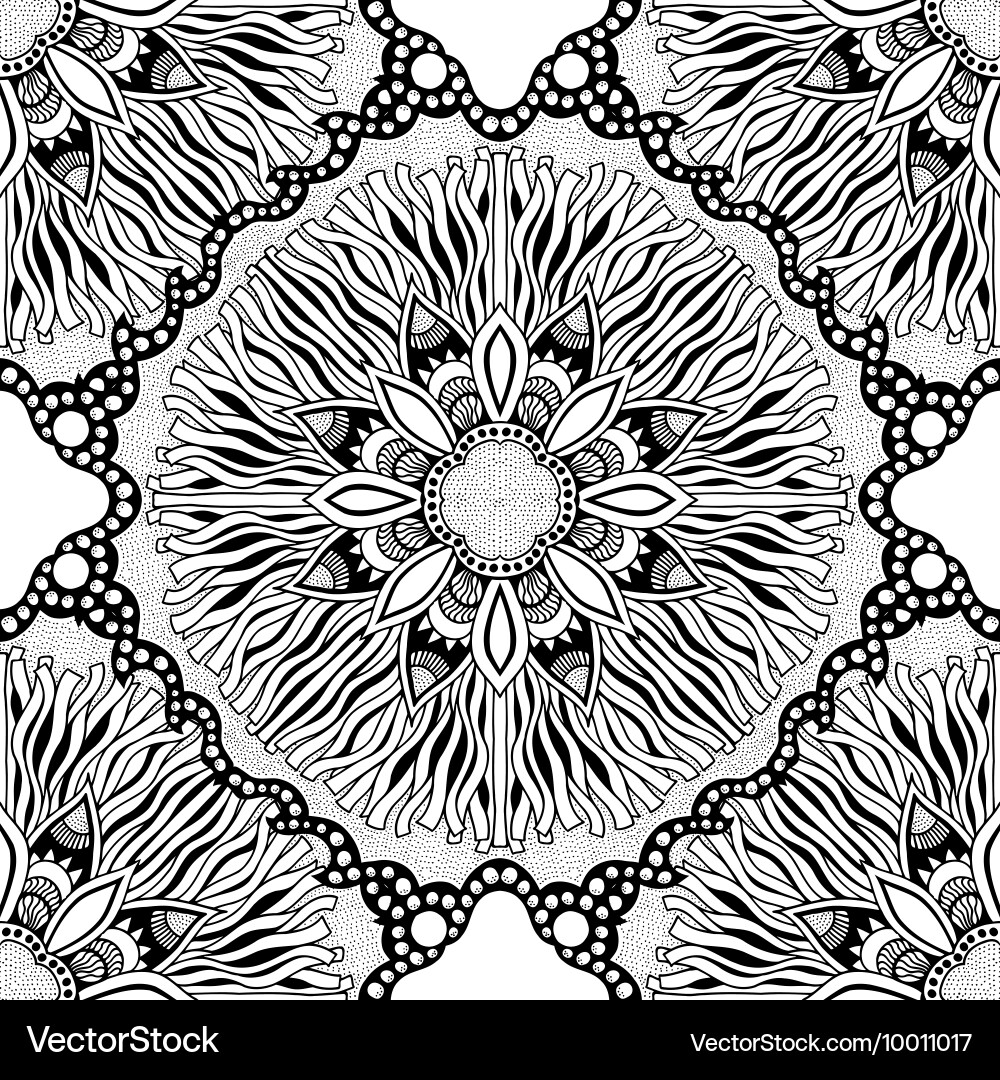 Seamless pattern vector image