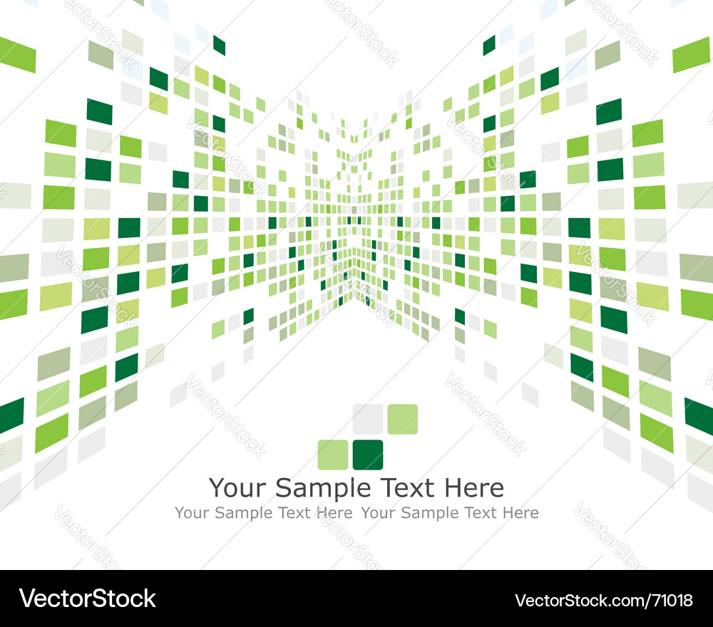 Geometric Checkerboard Pattern vector image