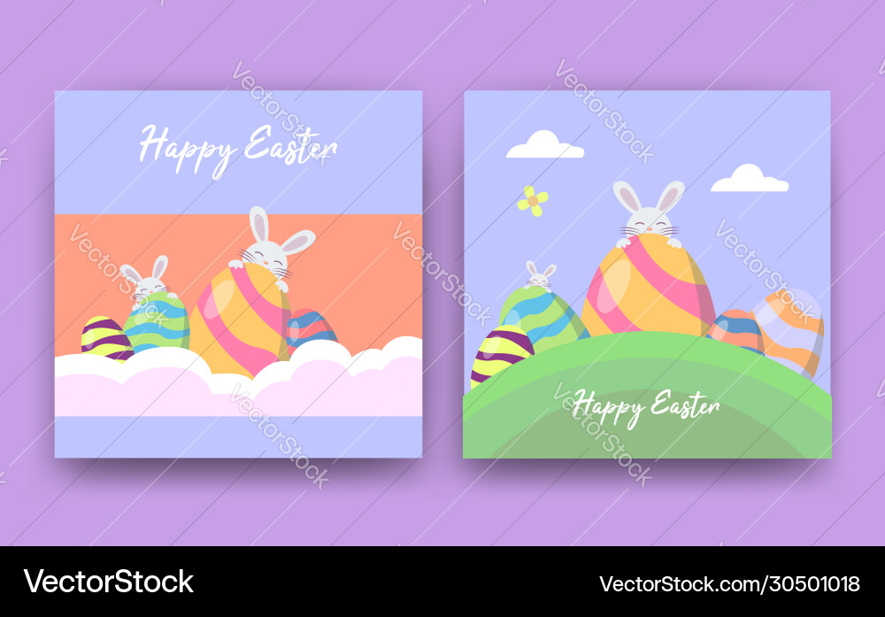 Happy easter design Happy easter design vector image