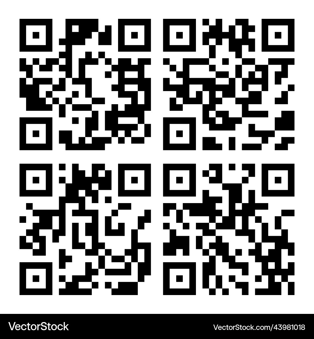 Qr code Qr code vector image