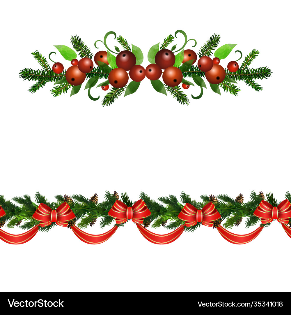 Weihnachten holly brünchen dekoration Weihnachten holly brünchen dekoration vektorbild