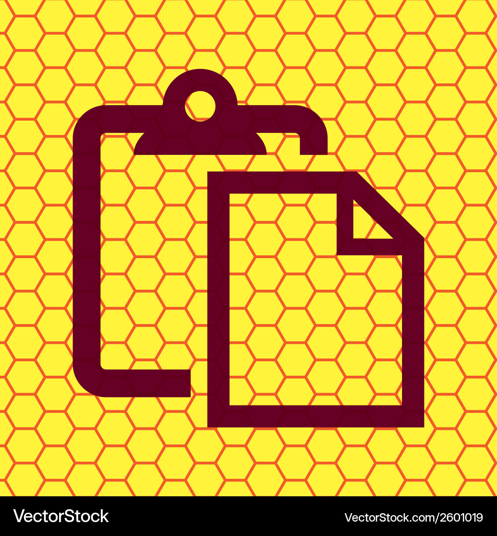 Blank paper flat modern web button and space vector image
