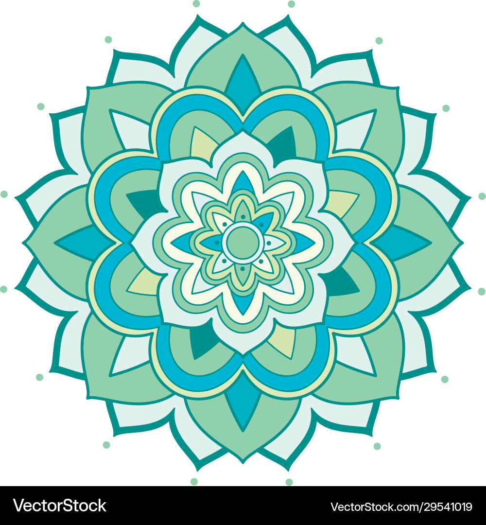 Mandala patterns on isolated background Mandala patterns on isolated background vector image