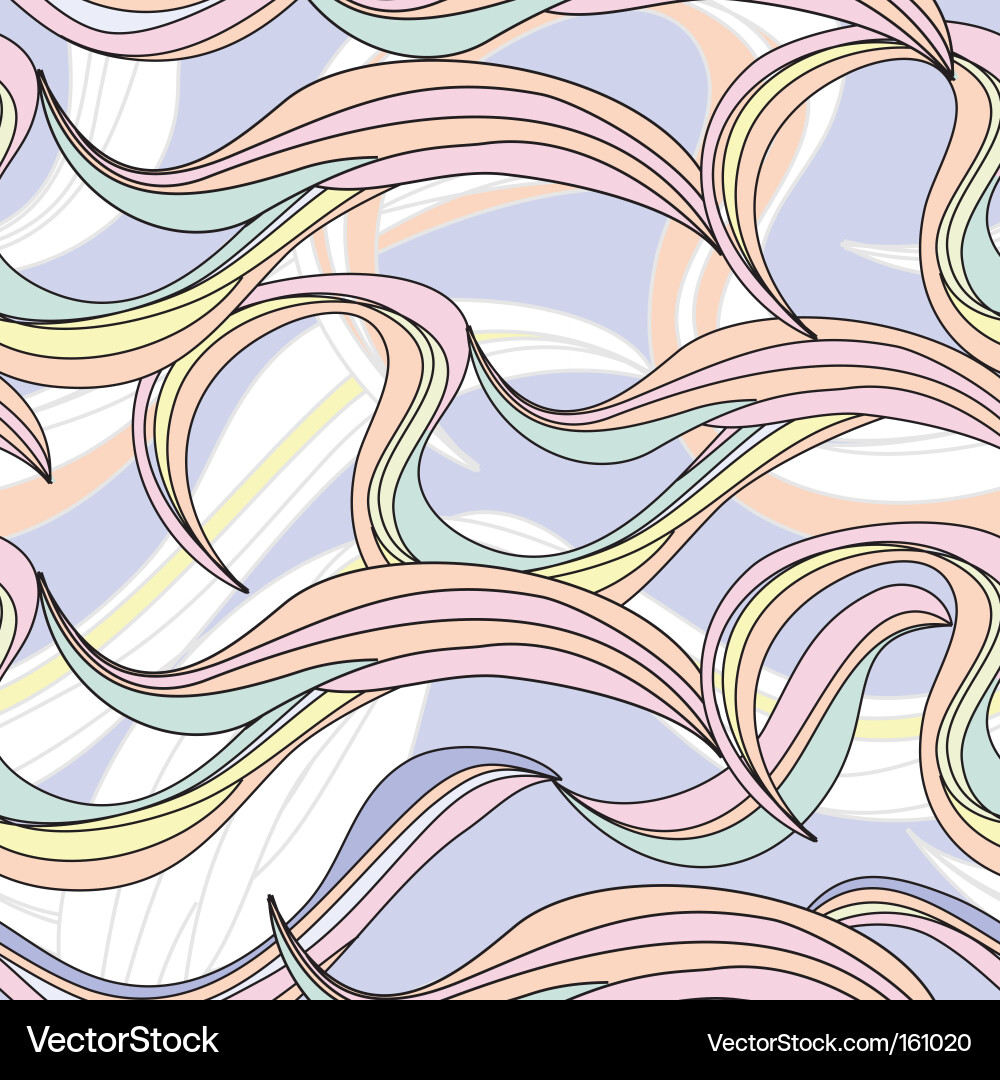 Abstract Wave Pattern vector image