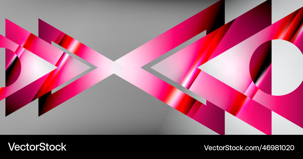 Triangle abstract background with shiny and glossy Triangle abstract background with shiny and glossy Vector Image