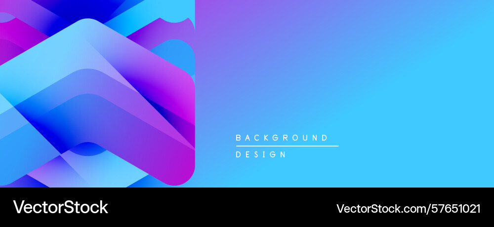 Abstract fluid shapes overlap creating vibrant Abstract fluid shapes overlap creating vibrant Vector Image