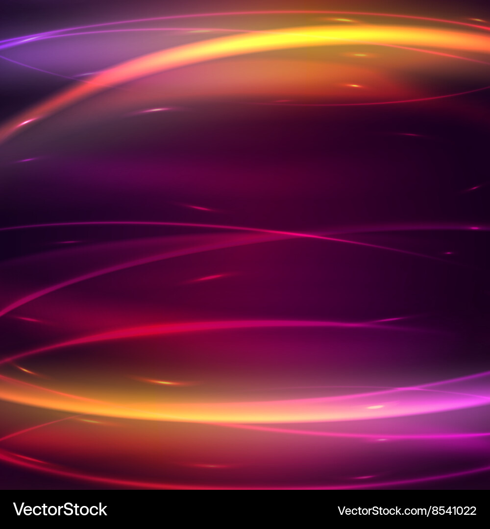 Abstract background with glow effect Vector Image