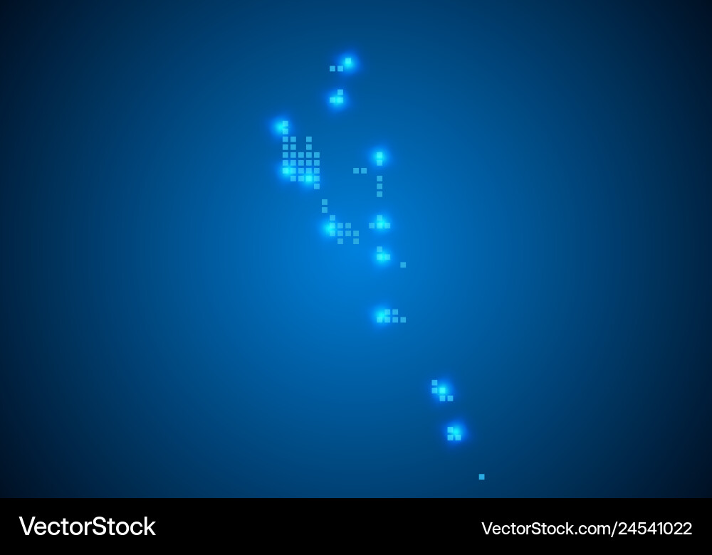 Abstract blue background with map internet line Abstract blue background with map internet line vector image