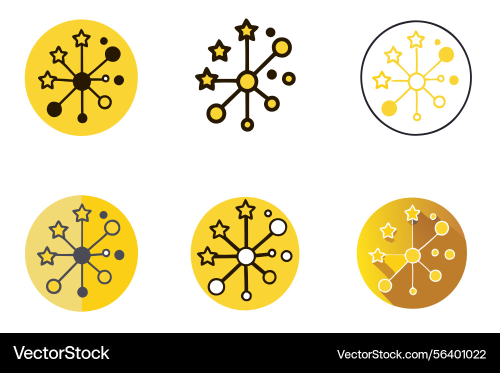 Abstract data visualization network with nodes Abstract data visualization network with nodes Vector Image