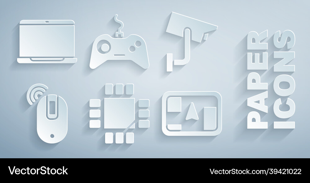 Set processor with microcircuits cpu security Set processor with microcircuits cpu security vector image